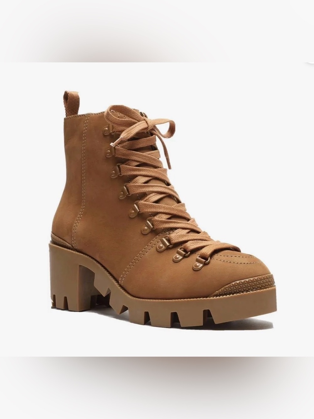 NWT- Schutz ‘Xayane’ Waterproof Leather Lug Sole Ankle Boot